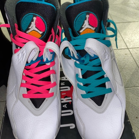 Air Jordan 8 retro (south beach ) - Picture 2 of 5